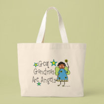 Great Grandmas Are Angels Gifts (Afro-American) bags