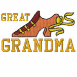 Great Grandmother Retro Shoe Embroidered Shirt