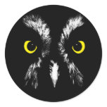 Great grey owl (strix nebulosa) stickers