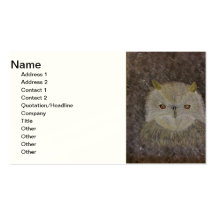 Great Horned Owl Business Card Template