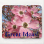 Great Ideas! mousepad Pink Dogwood Blossoms