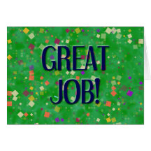 GREAT JOB CARD