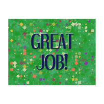 GREAT JOB POST CARD