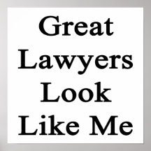 Great Lawyers Look Like Me Print