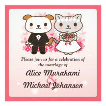 Great Marriage Custom Invitation