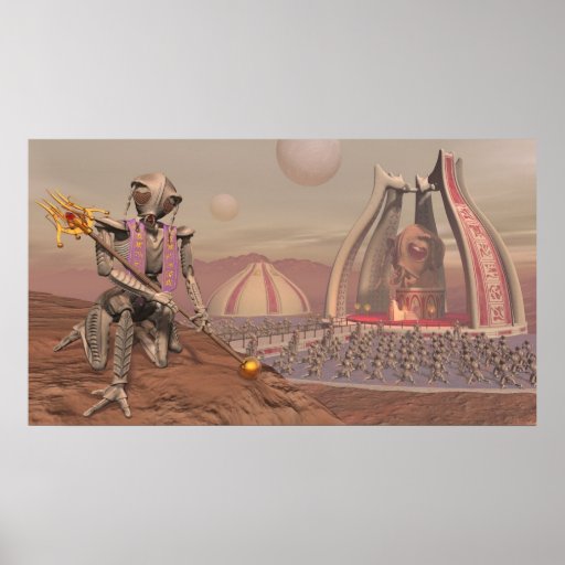 "Great Mars Ant" Print