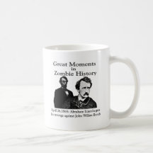 Great Moments in Zombie History Mugs
