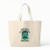 Great Moustache Canvas Bag
