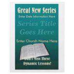 Great  New Series Flyer Teal