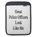 Great Police Officers Look Like Me iPad Sleeve