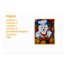 Great Pyrenees Business Cards