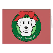 Great Pyrenees Christmas Cards