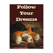 Great Pyrenees Dream Big Post Cards