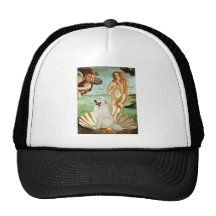 Great Pyrnees 1 - Birth of Venus Trucker Hats