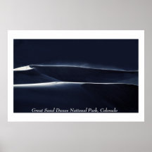 Great Sand Dune National Park, Colorado Poster