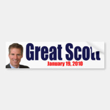 Great Scott Bumper Stickers