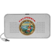 Great Seal Of  State California Mini Speakers