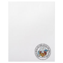 Great seal of the state of Arkansas Personalized Letterhead