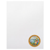 Great seal of the state of California Letterhead