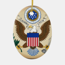 GREAT SEAL OF THE UNITED STATES ORNAMENTS