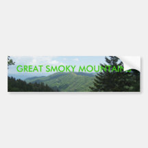 Great Smoky Mountains Bumper Sticker