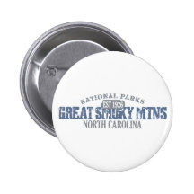Great Smoky Mountains National Park Pinback Buttons