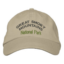 Great Smoky Mountains National Park Embroidered Baseball Caps
