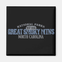 Great Smoky Mountains National Park Refrigerator Magnets