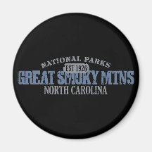 Great Smoky Mountains National Park Refrigerator Magnets
