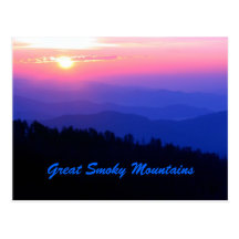 Great Smoky Mountains Sunrise Postcards