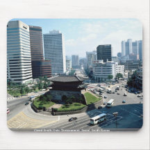 Great South Gate (Sungyemun), Seoul, South Korea Mousepads