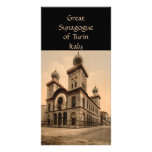 Great Synagogue of Turin, Piedmont, Italy Photo Card Template