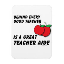 Great Teacher Aide Vinyl Magnets