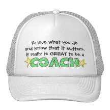 Great to be a COACH Cap Mesh Hats