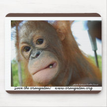 Great Tooth for a Great Ape Mouse Pad