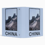 Great Wall of China Binders