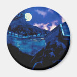 Great Wall of China with moon Magnet