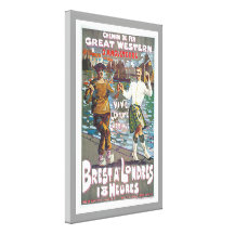 Great Western Railway, Brut a Londres Travel Stretched Canvas Prints