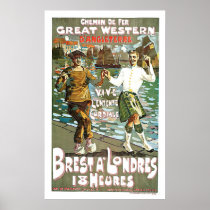 Great Western Railway Vintage Travel Art