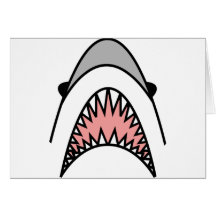 great white hype. greeting cards