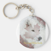 great white north key chain