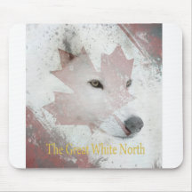 great white north mouse pad