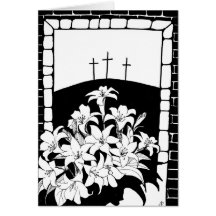 "Greater Love" Easter greeting card 