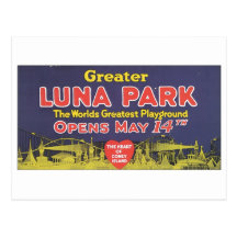 Greater Luna Park Coney Island Post Cards