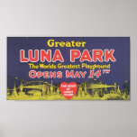 Greater Luna Park Coney Island Posters