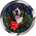 Greater Swiss Mountain Dog Christmas Ornament photo sculptures