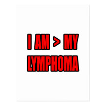Greater Than My Lymphoma Postcards