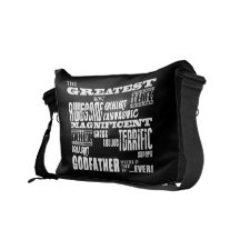 Greatest Best Godfathers Birthdays Christmas Messenger Bag
