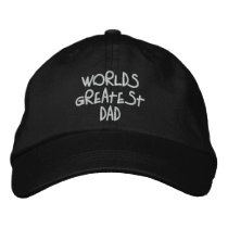 Greatest Dad Embroidered Hat