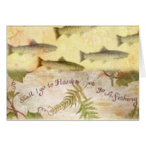 GREATEST DAD FATHERS DAY POEM FISHING GREETING cards